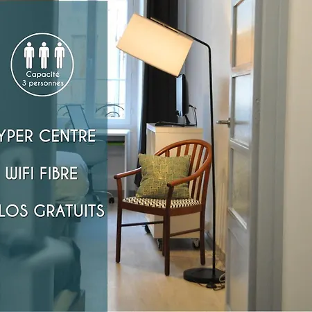 Epicurieux Hyper Centre Ville, Calme - Sejouraixlesbains Aix-les-Bains