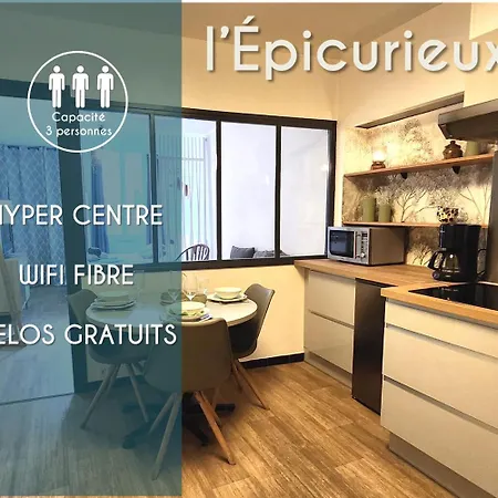 Lägenhet Epicurieux - Hyper Centre Calme Sejouraixlesbains Aix-les-Bains