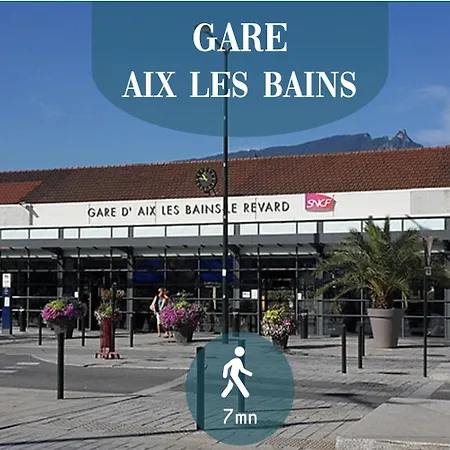 Epicurieux - Hyper Centre Calme Sejouraixlesbains Lägenhet Aix-les-Bains